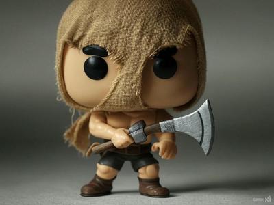 Hangman Funko POP Figure - 3D-Printed Wordplay Chaos, Guessing Fail & Dark Humor Vibes (“Guess the secret word… or watch me ✨die cutely✨!”)