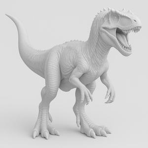 Allosaurus Statue – 3D Printable Dinosaur STL