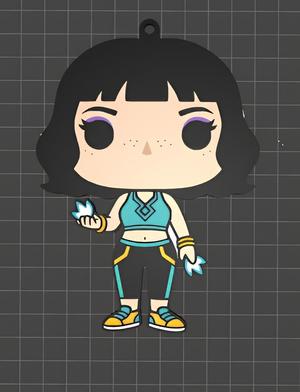 zoey keychain