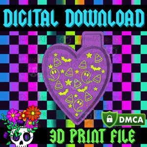 Ghosty Corn STL Freshie Housing