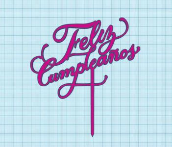 happy birthday topper