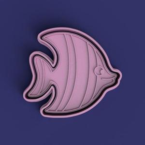cutter + fish cutter + fish stamp / fish cutter + stamp
