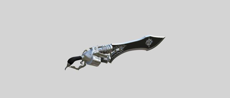 Final Fantasy 14 Crownsblade Gunblade