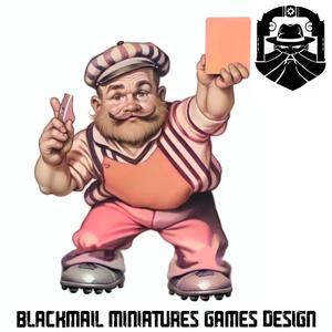 DWARF SOCCER REFEREE FANTASY SOCCER FOOTBALL OLDHAMMER GAME