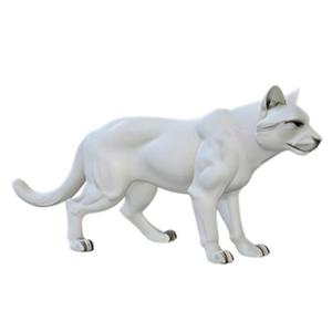 Muscular Hunting Cat