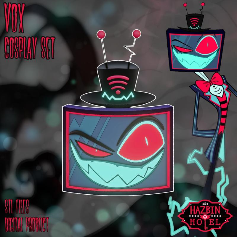 Vox Cosplay Set Hazbin Hotel