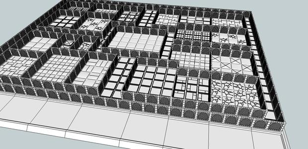 HEROQUEST BASE 3D BOARD