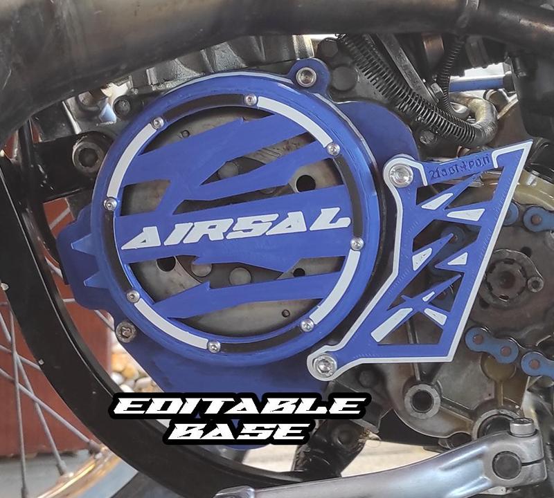 Derbi Senda euro 3ignition cover  - Airsal - EDITOR FILE