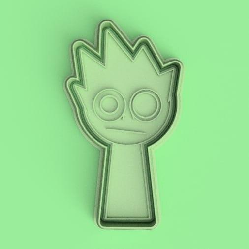 cutter + stamp OWAKCX lime sprunki /OWAKCX sprunki lime cutter + stamp