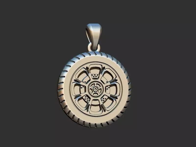 Wheel Pendant