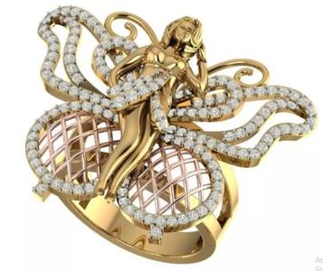 Butterfly Ring Stl file