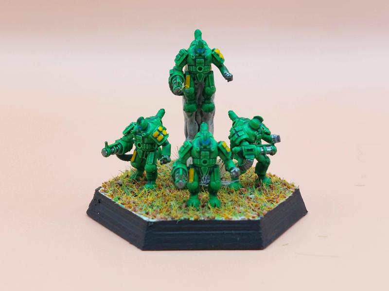 MWDA Battle Armor Cavalier 6mm scale