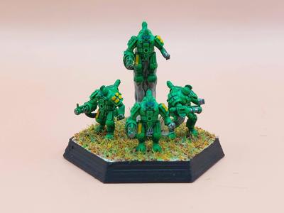 MWDA Battle Armor Cavalier 6mm scale