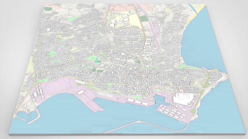 Cityscape Latakia Syria