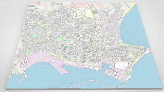 Cityscape Latakia Syria