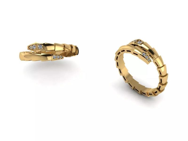 bvlgari ring size 57