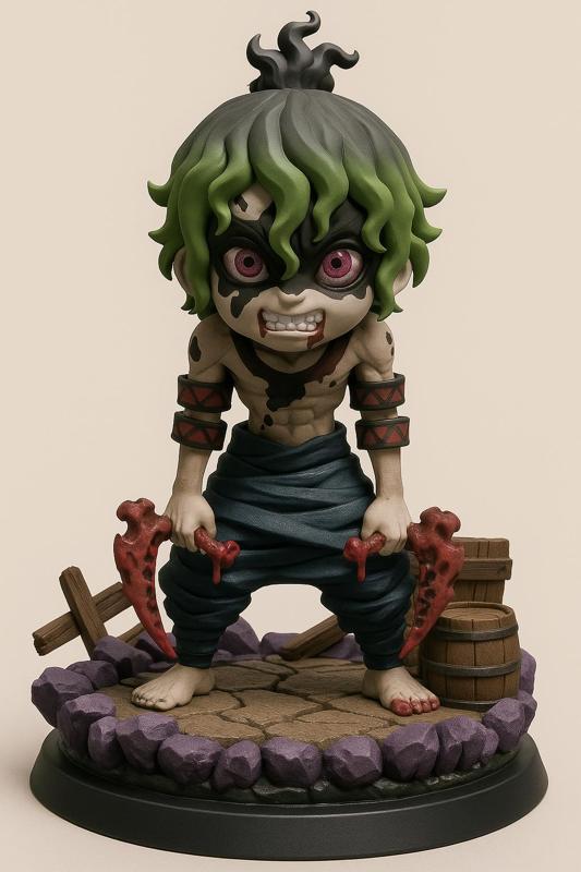 Kokushibo - First Upper Moon in Qposket - Demon Slayer: Kimetsu no Yaiba