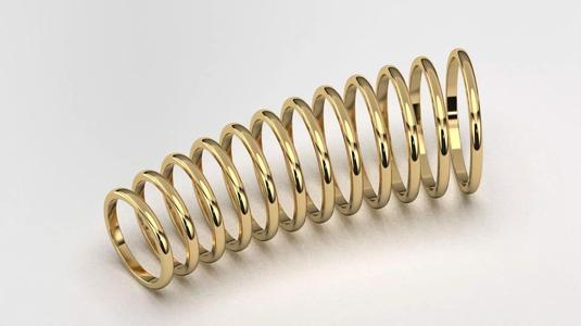 Band Ring for Men print model 3D R0138 W 2mm