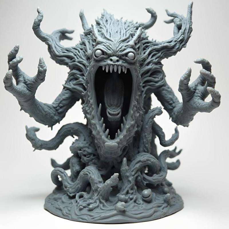 Abyssal Horror: 28-32mm FDM/Resin Optimized STL