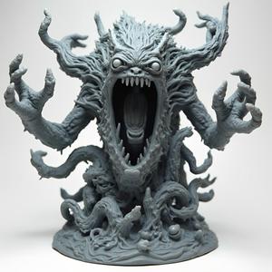 Abyssal Horror: 28-32mm FDM/Resin Optimized STL