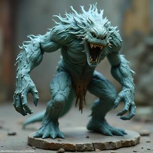 Gnarltooth Beast: 28-32mm Scale FDM/Resin STL