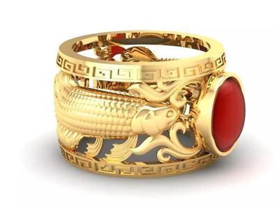 arowana ring for men 435