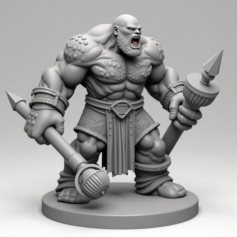 Shadow Bringer Ogre series - Demon Zain the stone warrior