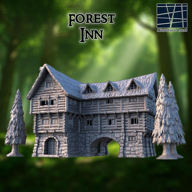 Forest Inn 28 mm Tabletop Terrain