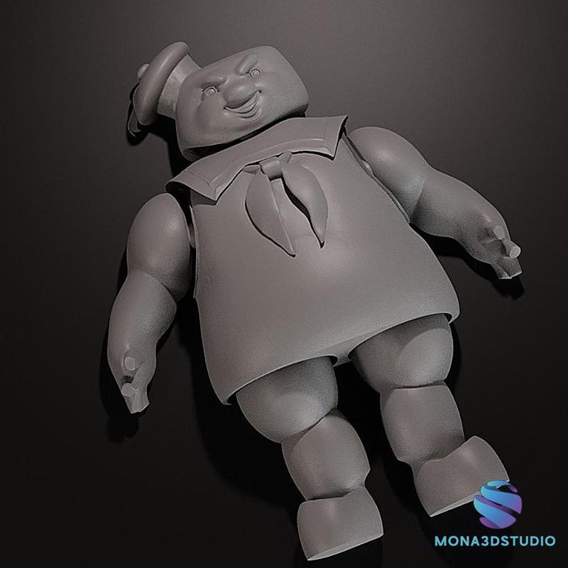 Marshmallow Man Flexi – Ghostbusters Inspired 3D Print STL