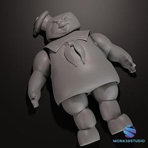 Marshmallow Man Flexi – Ghostbusters Inspired 3D Print STL