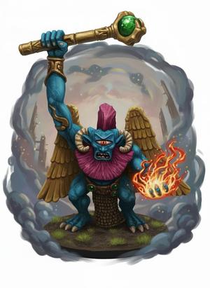 mangus the blue