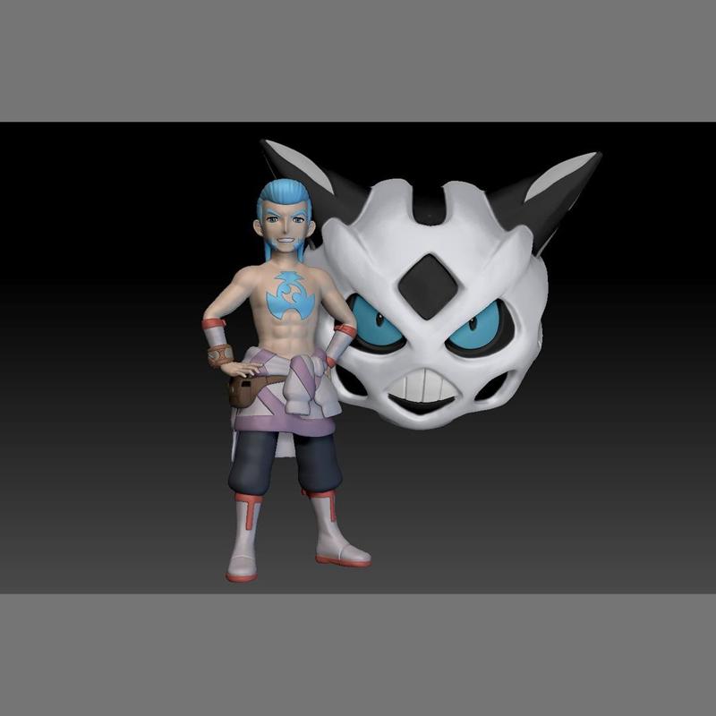 Pokemon Hisui Warden Gaeric