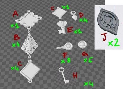 Identity V - Alva Lorenz Warden Accessories