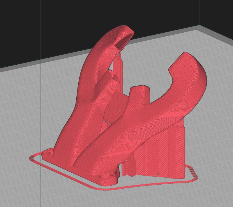 5015 Parts Fan Mount for Sprite Extruder, S1, S1 Pro (The Original Reindeer Shroud)