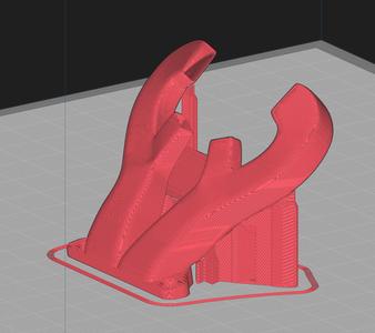 5015 Parts Fan Mount for Sprite Extruder, S1, S1 Pro (The Original Reindeer Shroud)