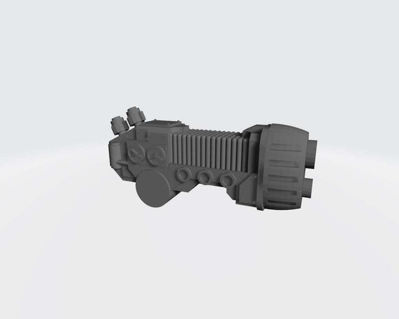 Interstellar Army - "Trench Raider" Plasma Cannon