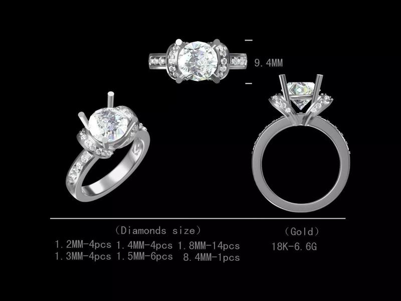 fancy engagement ring