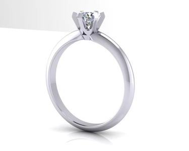 tiffany style engagement ring