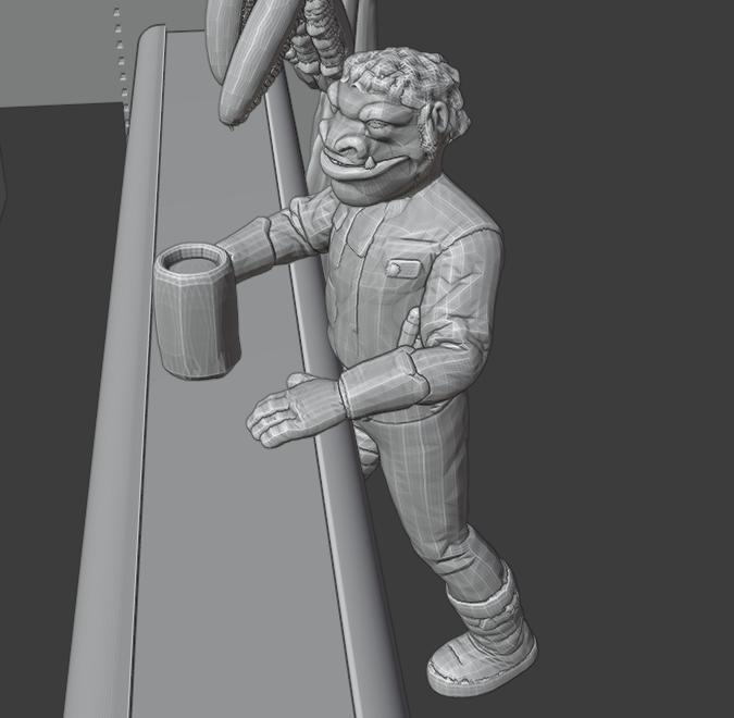 Snaggletooth (Snivvian) SWL Scale Free Cantina Collab