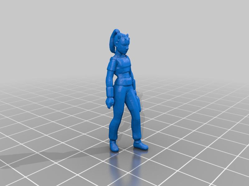 Zabrak Civilian (star wars legion scale)