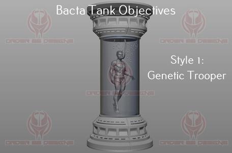 Bacta Tank Objective's - Legion Scale