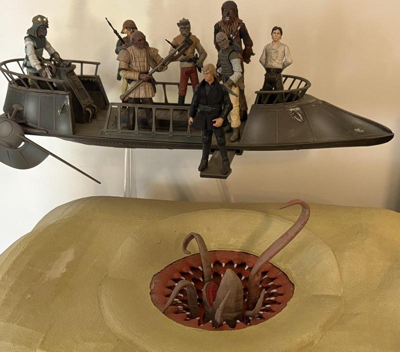 Star Wars Sarlacc Pit for 3,75 figures