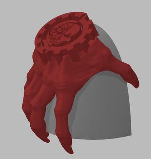 THE RED HAND OF MARS