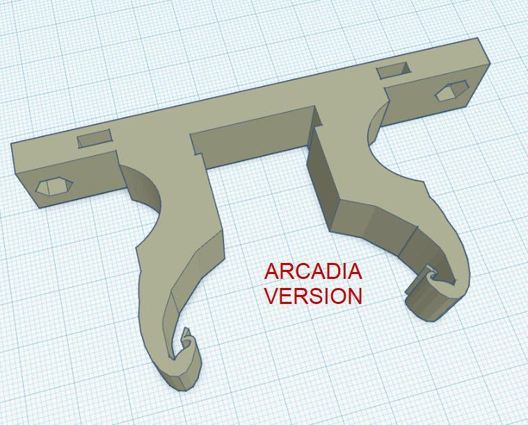 NovasDragons of Atlanta - Overhead Mount for Arcadia brand Reptile UVB Light