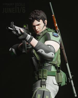 Chris Redfield - Yongblood Sculpture