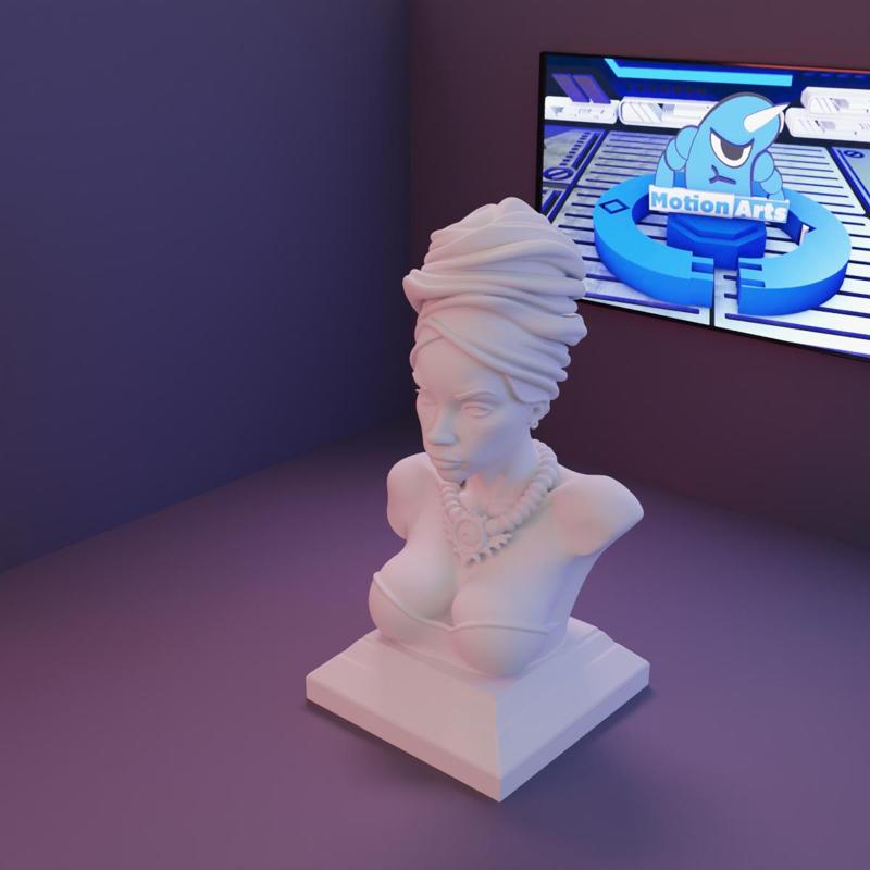 African woman headdress