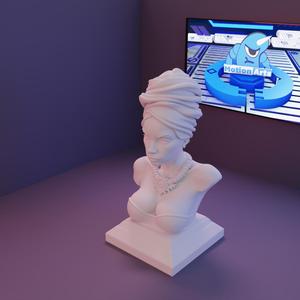 African woman headdress