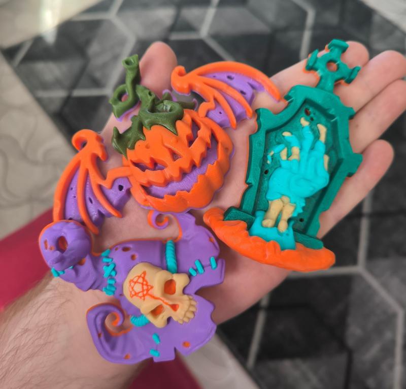 Halloween set, AMS print