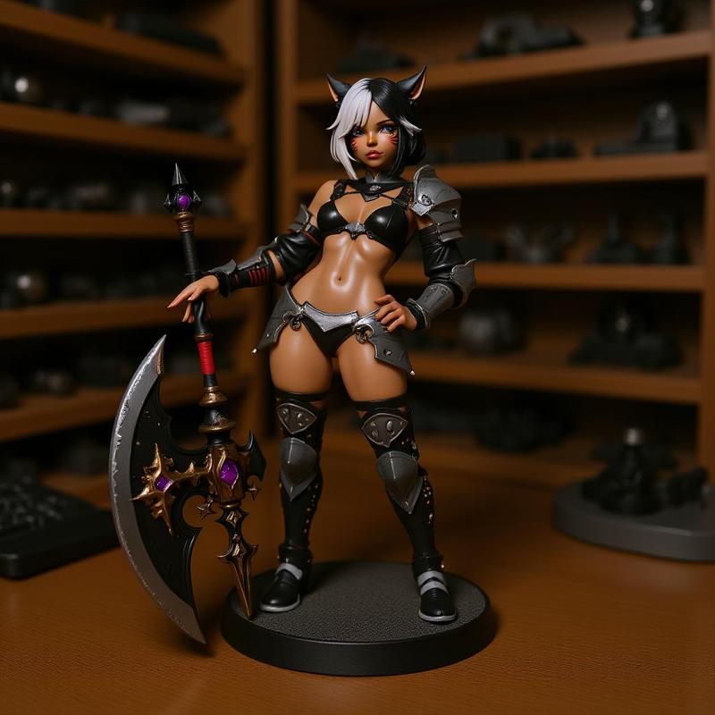 Anime Cat Girl Warrior Rpg mini