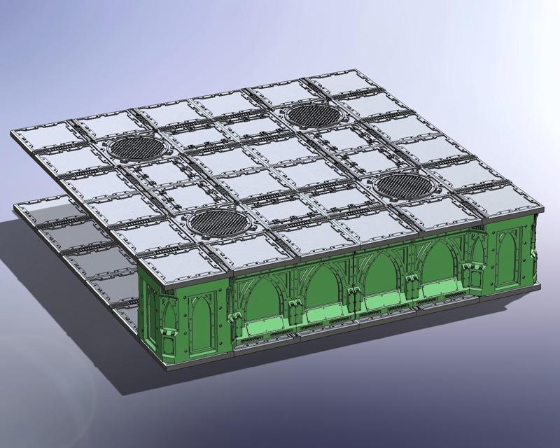 Tile Raiser Zone Mortalis 28mm